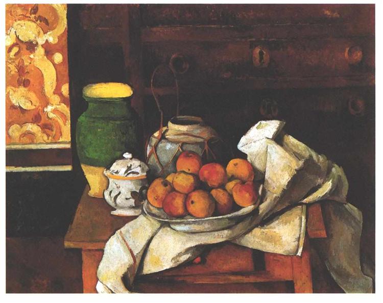 Still Life in Front of a Chest of Drawers - 1887