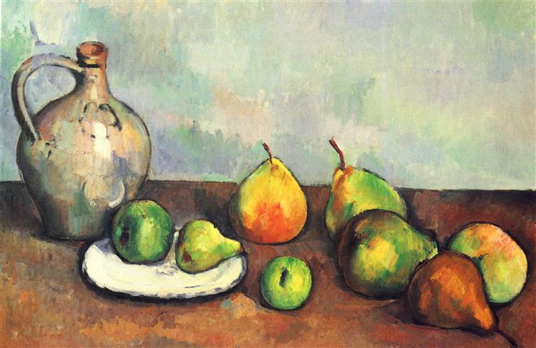 Still Life - Cántaro y Fruta - 1894