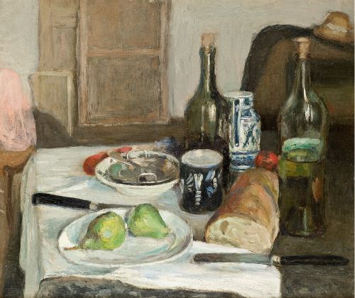 Still Life with Black Knives 1896 