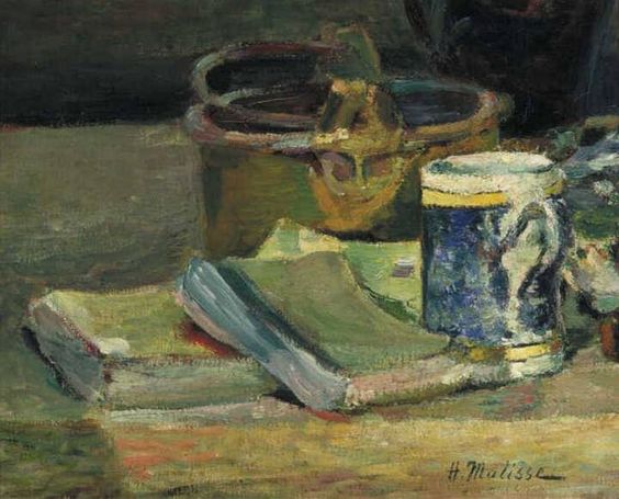 Still life with books 1895 