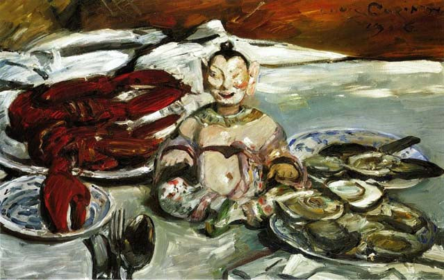 Still Life With Buddha and Oyster Langosas - 1916