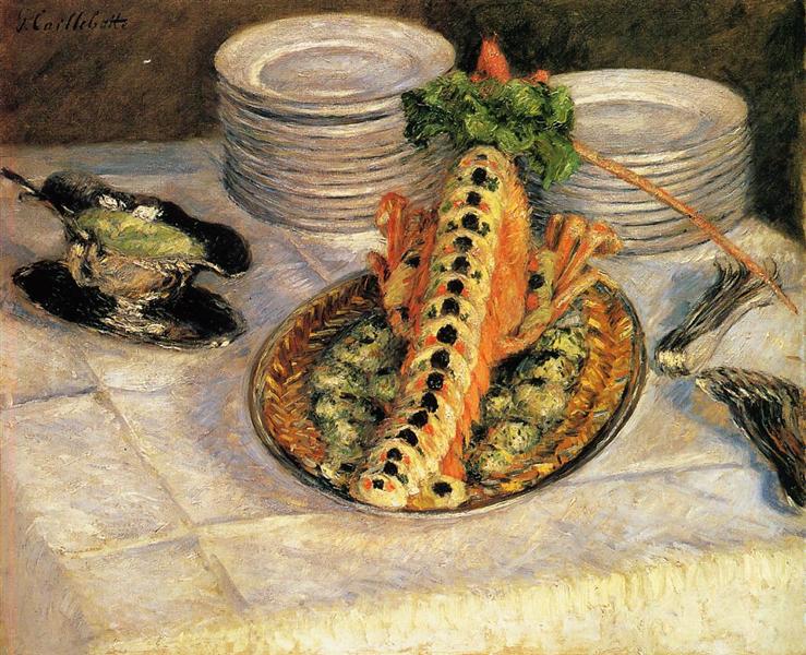 Still Life with Crayfish - 1882