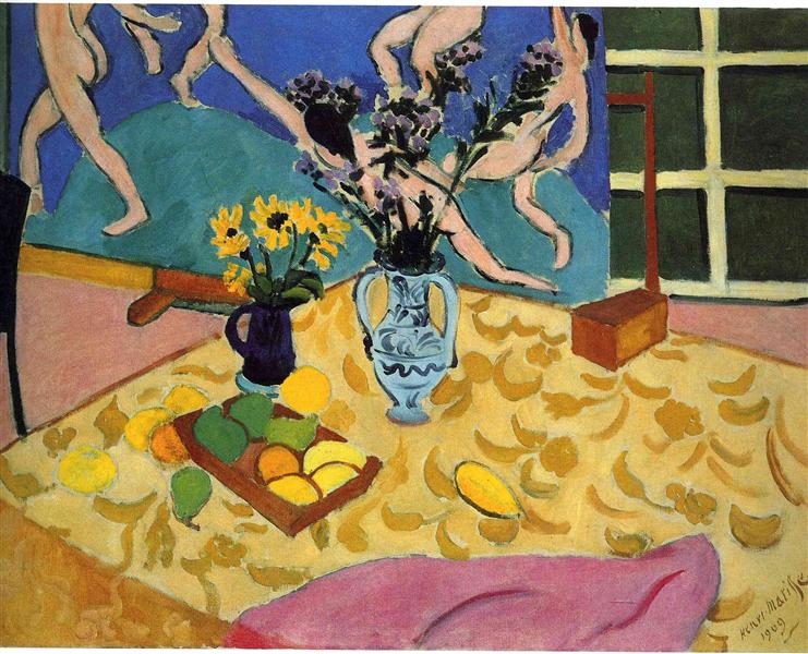 Nature morte avec 'Danse' 1909 