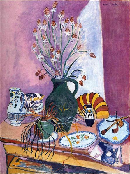 Nature morte avec Asphodèles 1907 