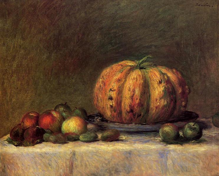 Buered Nature with Fruits - 1882