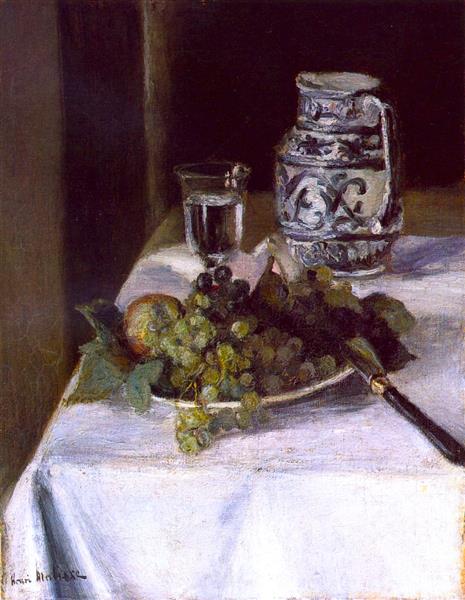 Still Life with Grapes 1896 