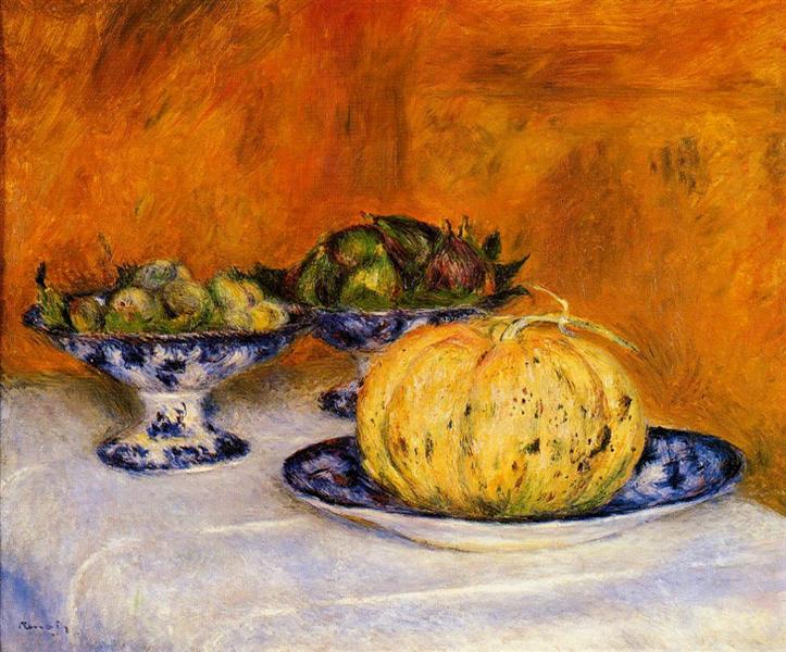 Still Life with Melon - 1882