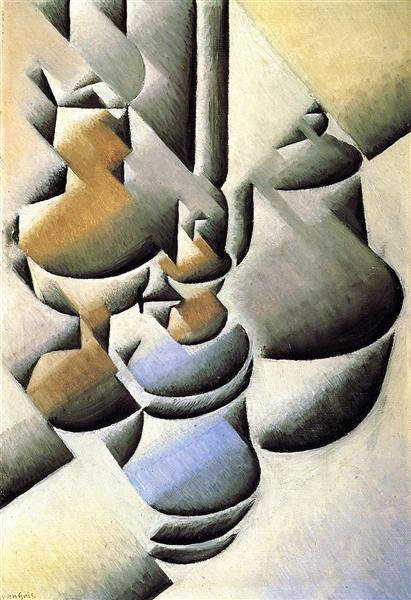 Nature Morte Avec Lampe à Huile - 1912 