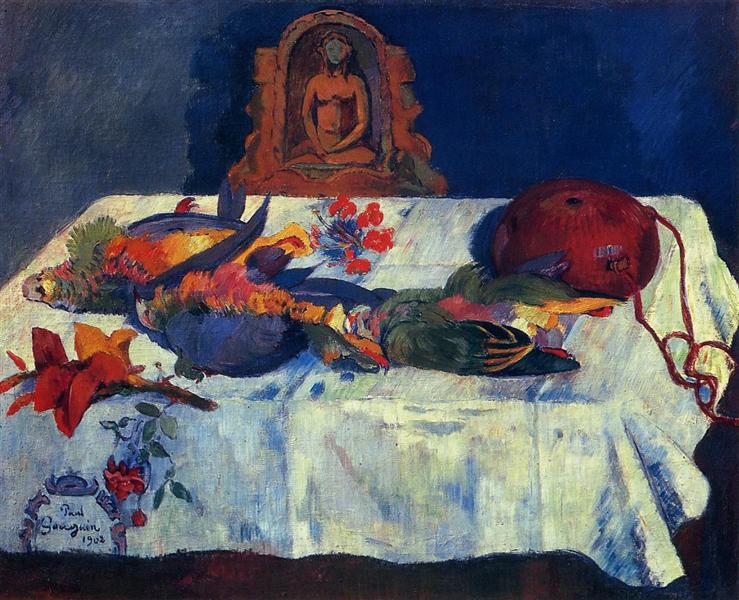 Still Life with Parrots - 1902