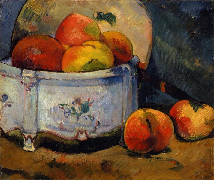 Still Life With peaches - 1889