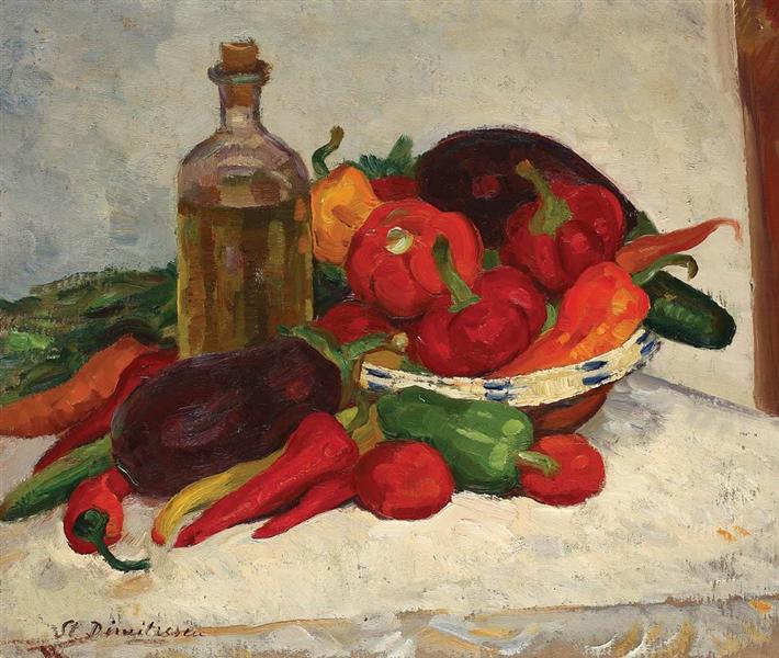 Still Life With mature vegetables