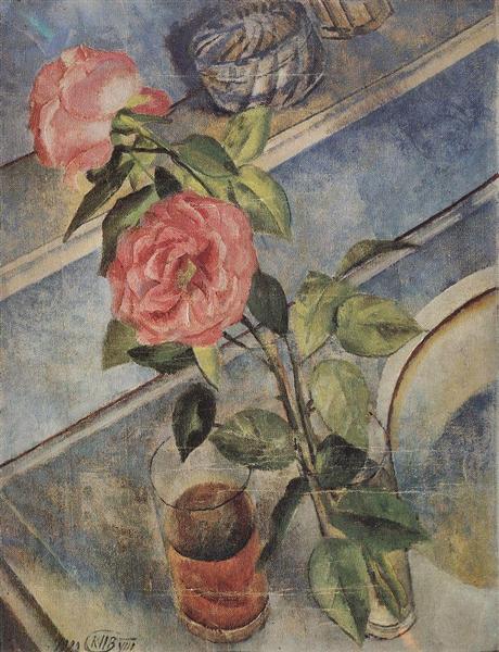 Soulever la nature avec des roses - 1922