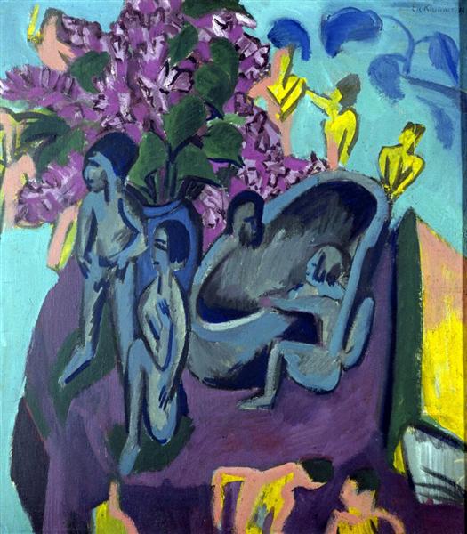 Still Life With sculpture - 1912