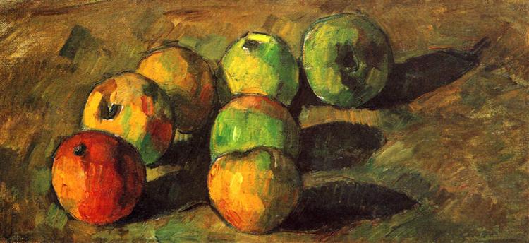 Still Life With seven apples - 1878