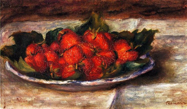 Still Life with Strawberries - 1880