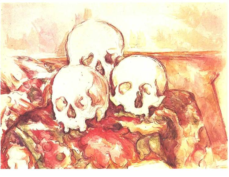 Naturaleza Muerta Con Tres Calaveras - 1903