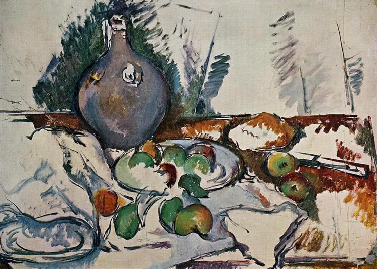 Still Life With water jug ​​- 1893