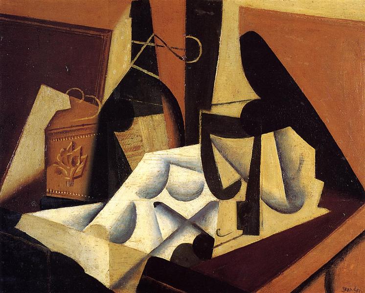 Still Life with White Tablecloth - 1916