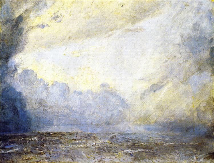 Tempête en mer - 1907