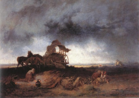 Tempête à Puszta - 1867