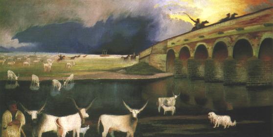 Storm in Hortobágy - 1903