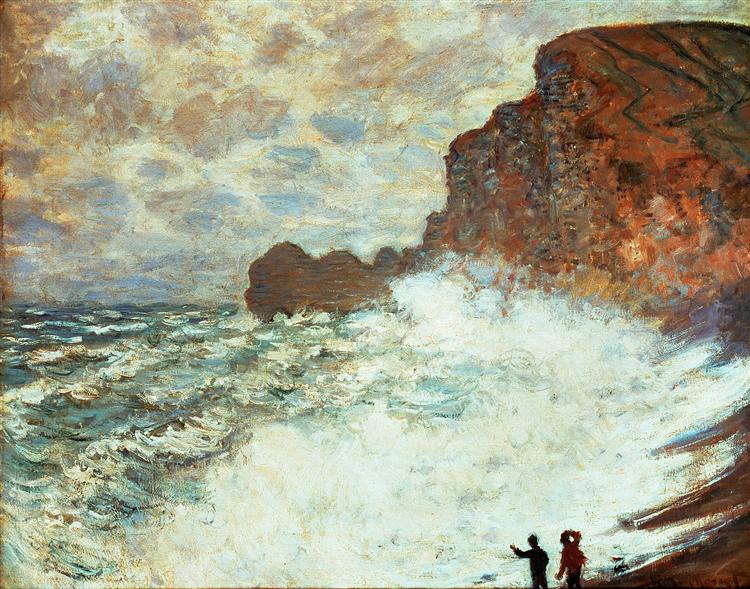 Paesaggio marino di Tormentoso - 1883