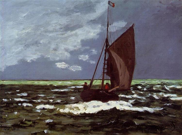 Stormy Seascape - 1867