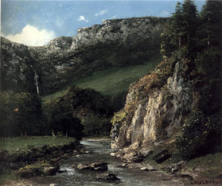 Arroyo i bjergene i Jura - 1873