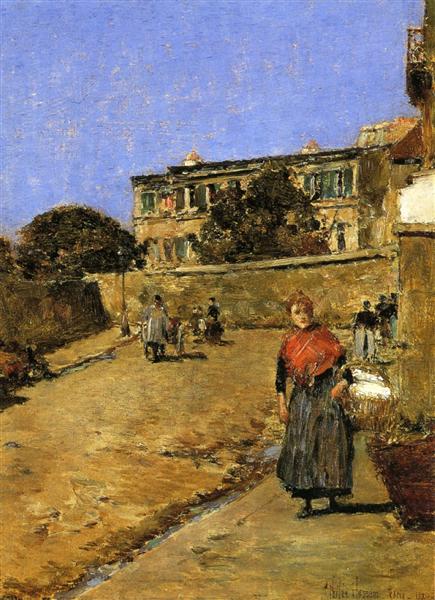 Straßenszene - Montmartre - 1889