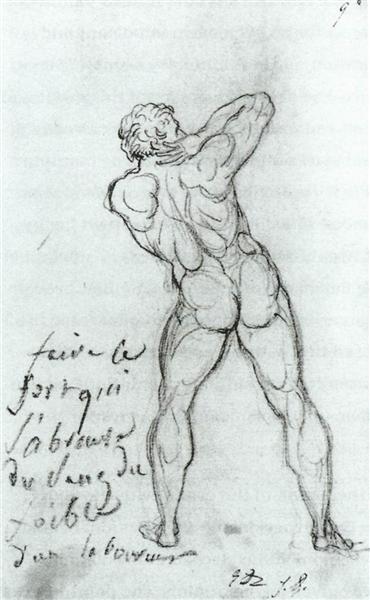 Studie nach Miguel Ángel - 1790