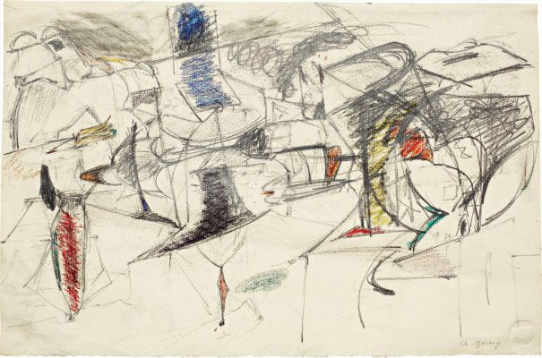 Study for agony - 1947