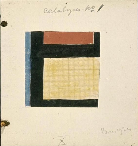 Study for Composition X - 1924