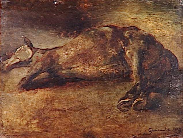 Estudio Para Caballo Muerto - 1823