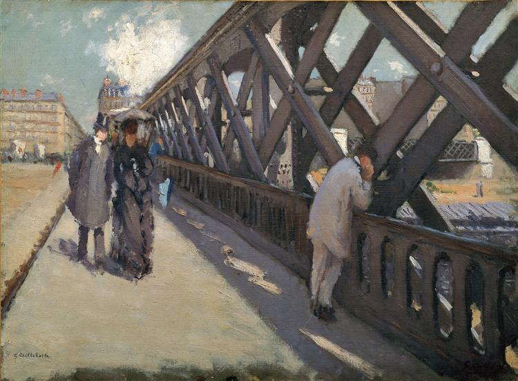 Study for Le Pont De L'Europe - 1876