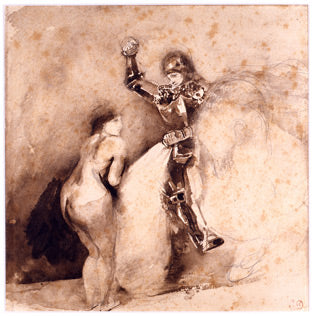 Studie for Marphisa - 1850