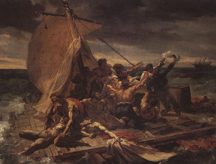 Studie für die Balsa de la Medusa - 1819