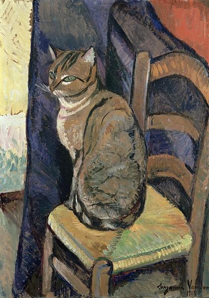 Study of a cat - 1918