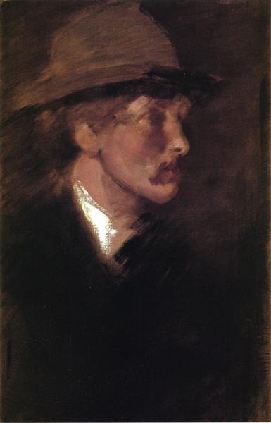 Study of a head - 1885