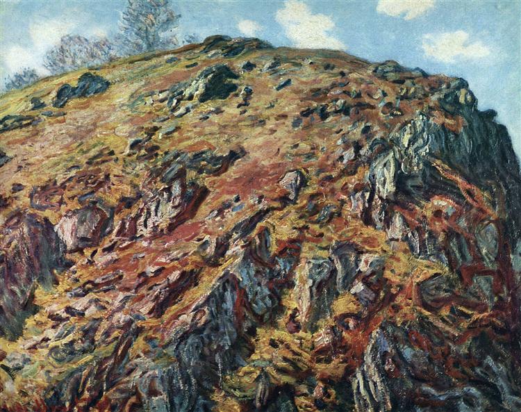 Rock Study - 1889