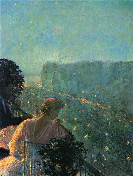 Sommar eftermiddag - Paris - 1889