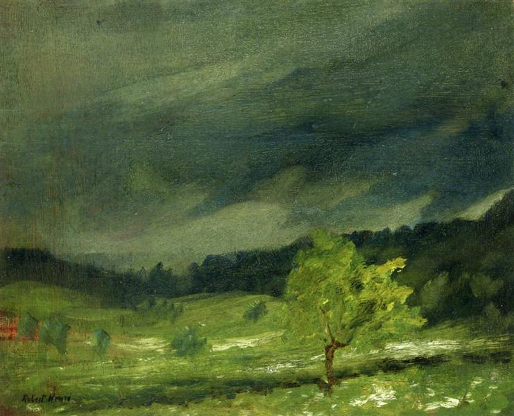 Tempête d'été - 1902