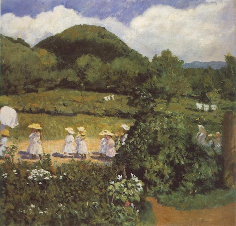 Sommerplan (picnic i maj) - 1906