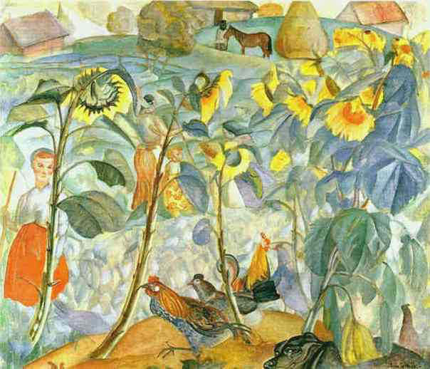 Sonnenblumen - 1919