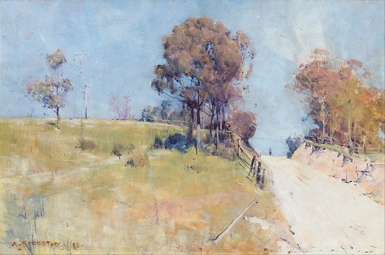 Sonnenlicht (Schneiden in einer heißen Straße) - 1895