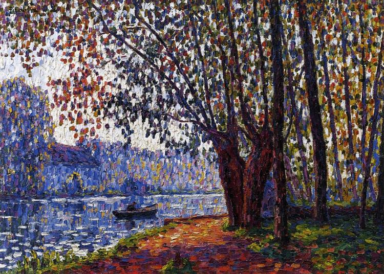 The sunlight on the shores of Loing - 1908