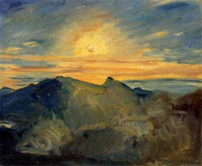 Lever de soleil à Yushan - 1935 