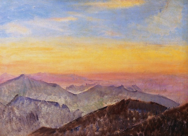 Dawn In The Mountains - 1934 