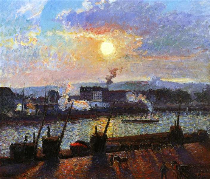 Sunset - Ruan - 1898