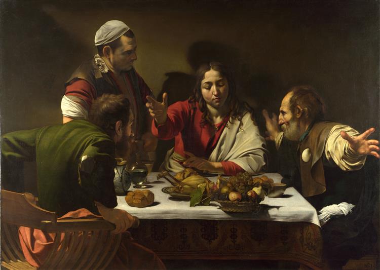 Cena in Emaus - 1602