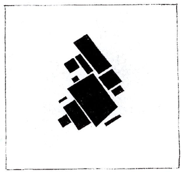 Suprematist Biçimlendirici unsurlar - 1920